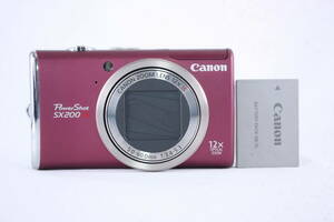 ★極美品★キャノン CANON PowerShot SX200 IS ★動作OK★#F043