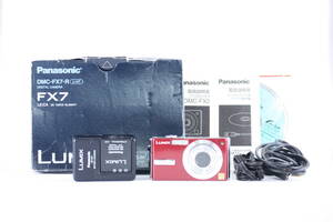 ★実用美品★パナソニック PANASONIC DMC-FX7 ★付属品充実★#F102