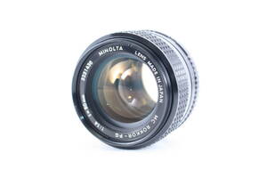 ★極上美品★ミノルタ MINOLTA MC ROKKOR-PG 50mm f1.4 ★完動★#F072