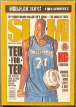 Kevin Garnett 2020-21 Panini NBA Hoops Slam Magazine Cover Insert Wolves Celtics HOF ケビン ガーネット NBA_画像1