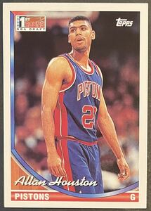 Allan Houston 1993-94 Topps RC Rookie Card ルーキーカード Pistons Knicks NBA