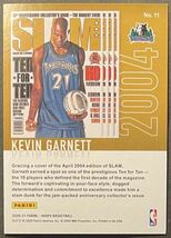 Kevin Garnett 2020-21 Panini NBA Hoops Slam Magazine Cover Insert Wolves Celtics HOF ケビン ガーネット NBA_画像2