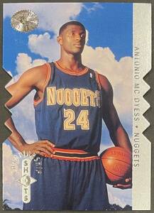 Antonio McDyess 1995-96 SP Championship RC Shots Silve Rookie Card Insert ルーキーカード NBA