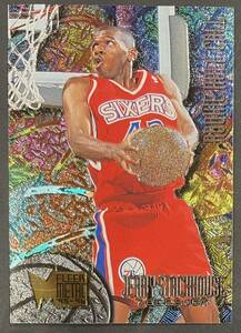 Jerry Stackhouse 1995-96 Fleer Metal RC Rookie Roll Call Rookie Card Insert ルーキーカード NBA