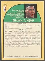 Shawn Kemp 1990-91 Hoops RC Rookie Card ルーキーカード NBA_画像2