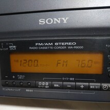 1(やや傷や汚れあり)SONY ソニー ラジオカセット コーダー デッキ WA-R9000ソニー カセットデッキ SONY_画像4