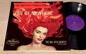 ●概ね極美再生！Mono完オリHal Otis Quintet With Bea Abbott / Out Of Nowhere●Sexy美女アコースティックスウィング