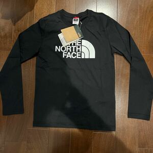 THE NORTH FACE (ザ ノース フェース) ジュニア ロング Tシャツ BLACK/ブラック/黒 ジュニアサイズLサイス 新品未使用品
