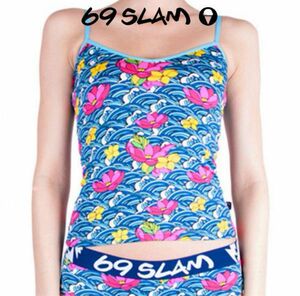 69SLAM☆LOTUS SINGLET TOP キャミソール ルームウェア