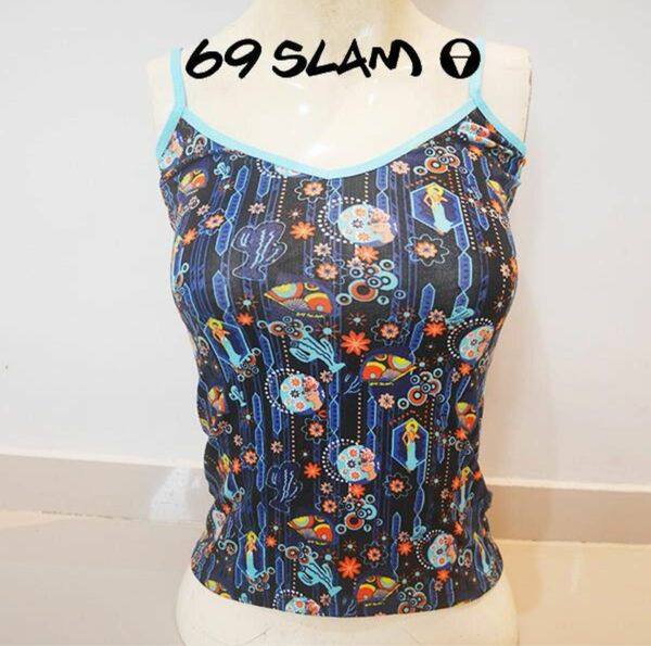 69SLAM☆FLAMENCO BAMBOO SINGLET TOPキャミソール