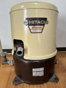 【現状品】HITACHI 日立 WT-P125F 浅井戸用電気井戸ポンプ 