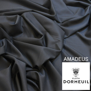 ■DORMEUIL　ドーメル　「AMADEUS-アマデウス」　黒　無地　2.8m■