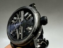 限定品 定価99万円 ロマンジェローム タイタニック DNA Steampunk 46 自動巻き腕時計 RJ.T.AU.SP.007.01 ROMAIN JEROME ブラック メンズ_画像10