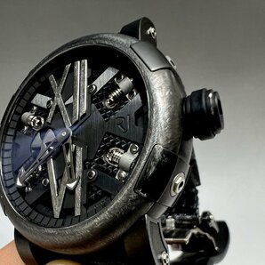 限定品 定価99万円 ロマンジェローム タイタニック DNA Steampunk 46 自動巻き腕時計 RJ.T.AU.SP.007.01 ROMAIN JEROME ブラック メンズの画像10