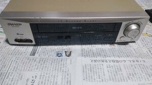 SHARP シャープ VHSデッキ　vc－hf70　中古現状品