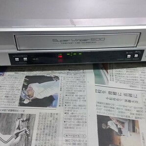 三菱　VHSビデオデッキ　HV-H500　中古現状品　送料込み