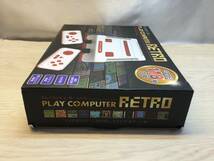 [C4945-27]ゲームハード FC互換ゲーム機 PLAY COMPUTER RETRO プレイコンピューターレトロ GAME118種内蔵 ジャンク品 0226_画像4