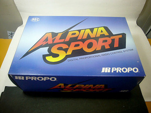 ★当時物 JR-PROPO ALPINA SPORT アルピナ バック付FETアンプ NEA-850B BEC プロポセット 未使用 新品★ 