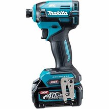 新品 makita マキタ 充電式インパクトドライバ TD003GRAX (バッテリBL4020×2本・充電器DC40RA・ケース付)_画像1