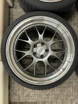 BBS LM-R 鍛造 8.5j*20+43 9.5j*20+45 5H114.3 LM318 LM319 ファルケン 245/35 265/30 4本セット クラウン マークX GSなどに_画像2