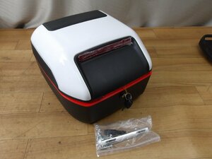 中古現状入庫パーツ　ほぼ新品バイク リアボックス 32L トップケース リアバイク用ボックス 着脱可能式 大容量 原付 スクーター