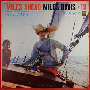 1円開始★神洗浄【超ギガレア★US完オリ★COLUMBIA★MONO★6EYE★CBS無★マト1★両溝】★MILES DAVIS /MILES AHEAD★GIL EVANS★美女ジャケ