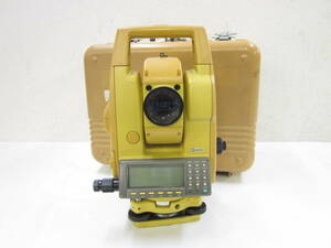 ① TOPCON GPT-6005C トプコン トータルステーション 測量機器 0002201011