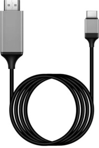 USB Type C to HDMI 交換ケーブル 4K UHD映像出力 2m タイプC to HDMI 変換アダプタ MacBook/MacBook Air/MacBook Pro/Galaxy/Huawei