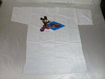 【ファッション】　セガ SEGA　TEAM DISNEY ディズニー　1995 ミッキー マウス Tシャツ　アミューズメント専用景品　非売品_画像2
