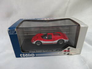 【EBBRO】エブロ　1967年　スピードトライアル　ニッサンR380Ⅱ　1/43　保管品 