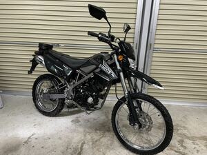 カワサキ　Dトラッカー125 KLX125 19インチホイール　タイヤバリ山