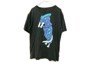 Paul　Smith　JEANS　ポールスミス　Tシャツ　デザインTシャツ　かわいい　グレー　半袖　大きめサイズ　Y-9