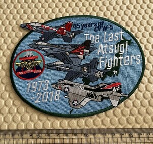 CVW-5 1973-2018 パッチ ワッペン U.S.AirForce 新品 A-2/N-2B/N-3Bにどうぞ