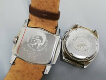 BFF55　ジャンク品　時計　腕時計　文字盤　部品取りに　おまとめ　SEIKOセイコー　CASIOカシオ　DIESELディーゼル　など_画像7