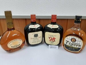 UFF77　ウィスキー　ブランデー　おまとめ4本　スーパーニッカ　SUNTORY OLD WHISKY　阪神タイガース　※追加写真あり