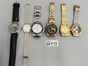 BFF72　ジャンク品　時計　腕時計　部品取りに　おまとめ6点　TOMMY HILFIGER トミーヒルフィガー　Klaeuse　など
