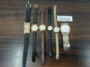 UFF24　ジャンク品　時計　腕時計　おまとめ　部品取り　SEIKO　バーバリー　４℃　FREEWAY　MENARD　CITIZEN