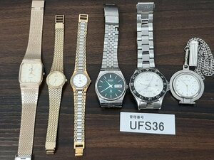 UFS36　腕時計　時計　ジャンク品　部品取り　おまとめ　SEIKO　TIMEX　RADO　GIVENCHY　CHARLESVOGELE　BUREN
