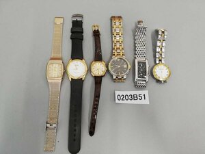 0203B51　時計　腕時計　ジャンク品　おまとめ　SEIKOセイコー　ピエールカルダン　GUESS　など