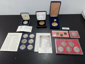 0204T6　各国の記念コイン・記念メダル　おまとめ　OSAKA,JAPAN1987　LOS ANGELES BICENTENNIAL BIRTHDAY DOLLARS　など