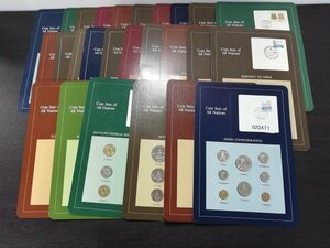 0204T1　各国のコイン　硬貨　Coin Sets of All Nations　おまとめ26枚　オーストラリア　モロッコ　など