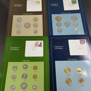 0204S4 世界のコイン 『Coin Sets Of All Nations』 ナイジェリア ケニア タンザニア など おまとめ の画像3