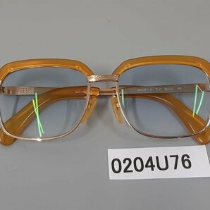 0204U76 眼鏡 めがね べっ甲 鼈甲 LUSTERの画像1