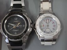 0204U124　時計　腕時計　ジャンク品　おまとめ　CASIOカシオ　G-SHOCK　Baby-G　など_画像2