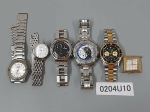 0204U10　時計　腕時計　ジャンク品　おまとめ　SILVIOVALENTINO　MARINO　SWATCH　など