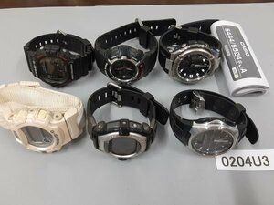 0204U3　時計　腕時計　ジャンク品　おまとめ　CASIO　G－SHOCK　