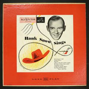 【US-ORIG.10吋】ハンク・スノウ/シングス(並良品,1952,Honky Tonk,Hank Snow)