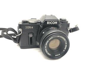 【5096】リコー　カメラ　RICOH XR2 ボディ　XR RIKENON 1:2 50mm s レンズ　セット　シャッター動作のみ確認済み ケース付き