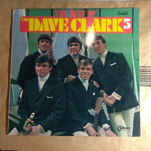 The Dave Clark 5「The best of」邦オリジナルLP 1966年 odeon 赤盤★★デイブクラーク5