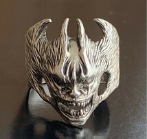 DEVILMAN デビルマン 永井豪 シルバー SILVER 指輪 ダイナミック企画 アクセサリー リング （0219)_画像1